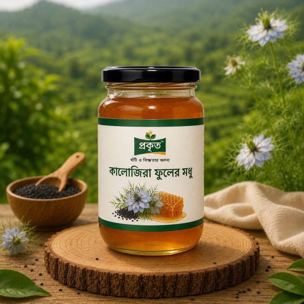 কালোজিরা ফুলের মধু ৫০০ গ্রাম